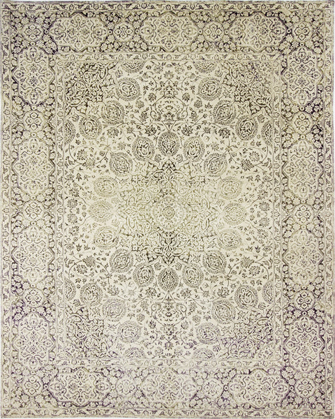 FloorArt Záhrada, 307x244 cm, Vlna a hodváb, India