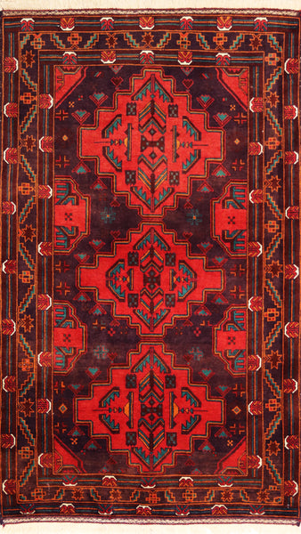 Baluch, 187x109 cm, Wool, Afghanistan