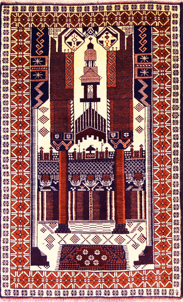Baluch, 146x90 cm, Wool, Afghanistan