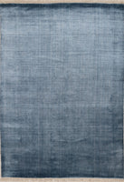 Bamboo Silk, 244x171 cm, Rastlinný hodváb, modrá - Carpet City Bratislava