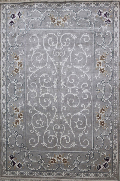 Bamboo Silk, 241x175 cm, Rastlinný hodváb, India - Carpet City Bratislava