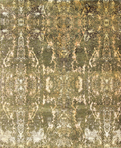 FloorArt Sandstorm, 299x246 cm, Wool and Silk, India