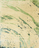 FloorArt Watercolour, 296x239 cm, Vlna a hodváb, India