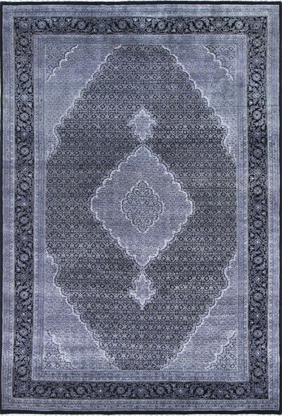 Tabriz Mahi Modern, 306x210 cm, Wool and Silk, India