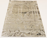 FloorArt Script, 243x241 cm, Vlna a hodváb, India