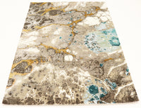 FloorArt Marble, 246x175 cm, Wool and Silk, India