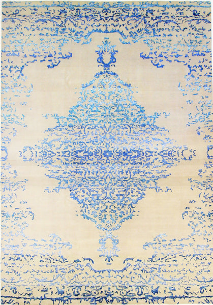 FloorArt Emerging, 355x248 cm, Wool and Silk, India