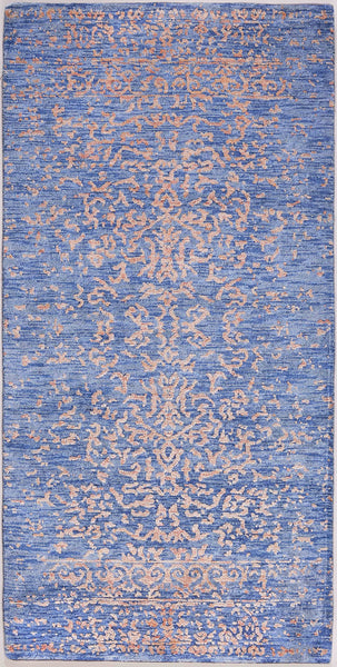 FloorArt Waves, Various Sizes, Wool and Silk, India