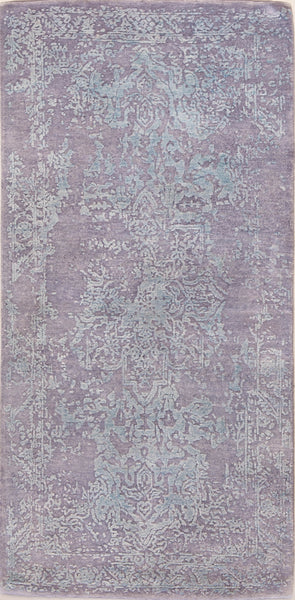 FloorArt Permafrost, Various Sizes, Wool and Silk, India