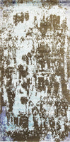 FloorArt Puddles, 276x133 cm, Vlna a hodváb, India