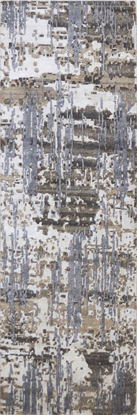 FloorArt Gange, 245x79 cm, Wool and Silk, India