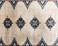 Lahore, 126x78 cm, Wool and silk, Pakistan