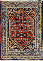 Bidjar, 60x40 cm, Wool, Iran