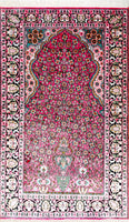 Kashmir Rayon, 164x95 cm, Rastlinný hodváb, India - Carpet City Bratislava