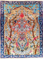 Isfahan (1950), 97x71 cm, Vlna a hodváb, Irán - Carpet City Bratislava
