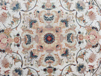 Tabriz 50 raj, 102 cm (priemer), Vlna a hodváb, Irán - Carpet City Bratislava