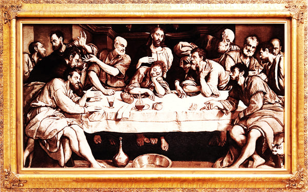 The Last Supper, 170x110 cm, Jemná vlna a hodváb - Carpet City Bratislava