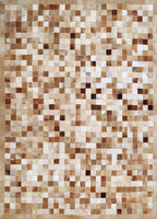 Leather Carpet, 200x150 cm, Kravská kožušina, Brazília