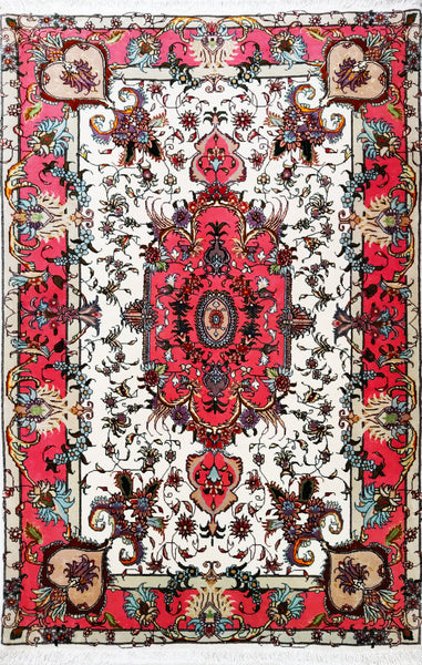 Tabriz 50 Raj, 157x100 cm, Vlna a hodváb, Irán - Carpet City Bratislava