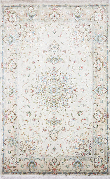 Tabriz 50 Raj, 323x215 cm, Wool and Silk, Iran
