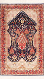 China Silk, 155x95 cm, Wool and Silk, Iran