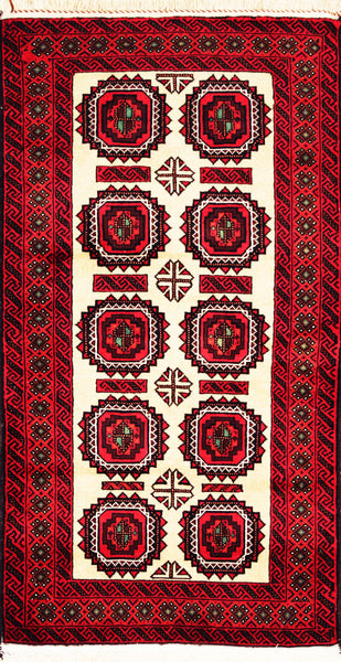 Baluch, 185x98 cm, Wool, Iran