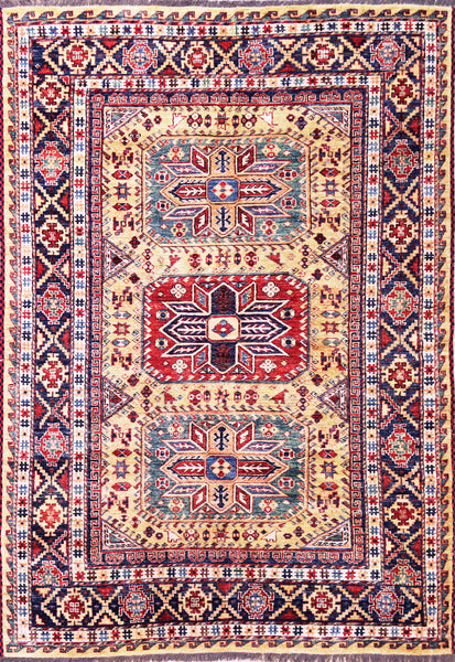 Kazak, 208x151 cm, Wool, Afghanistan